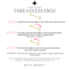 Guide on how to install threadless ends or pushpin jewelry yourself
