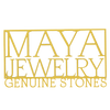Gold Plated Metal Branded Stickers | Genuine Stones