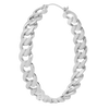 high quality chain hoop earrings