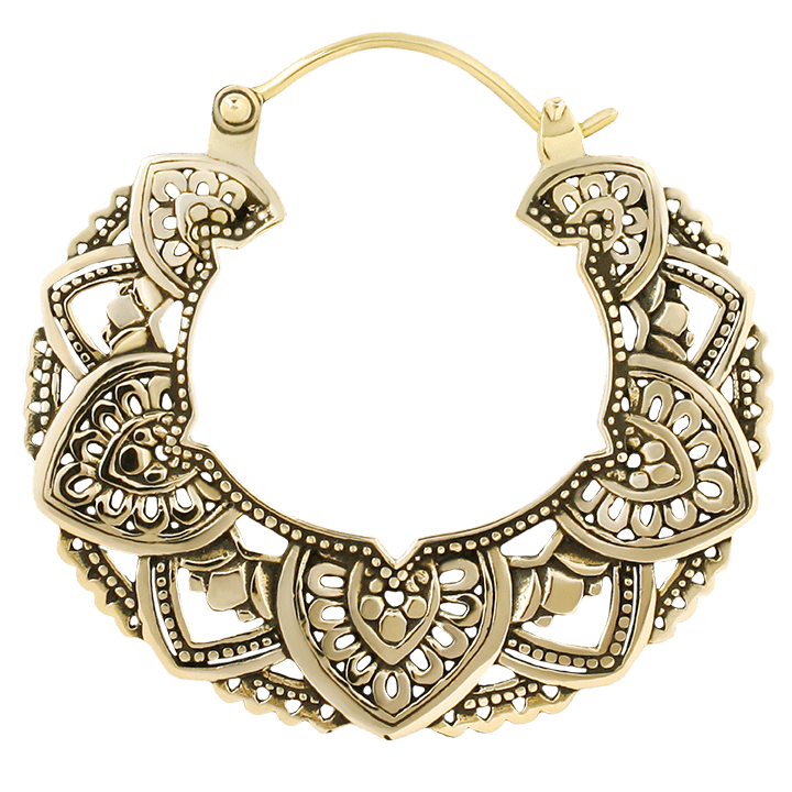 Maya Jewelry Empr_Br Earrings Brass Professional Body Jewlery
