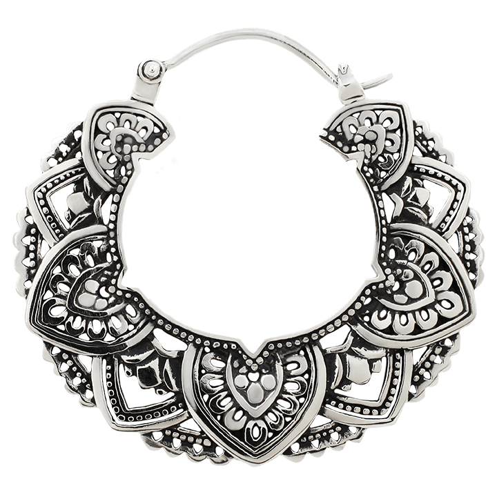 Maya Jewelry Empr_WB White Brass Professional Body Jewlery