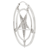 LaVey Pentagram Hoops
