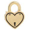 Forever Yours Padlock Heart Ear Weight