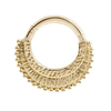 Maya Jewelry War_14g38i_YG Septums Yellow Gold Professional Body Jewlery