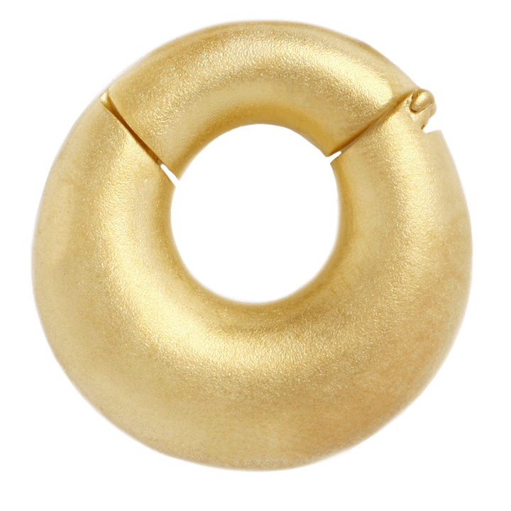 Maya Jewelry Zig_YG Ear Weights Yellow Gold Professional Body Jewlery